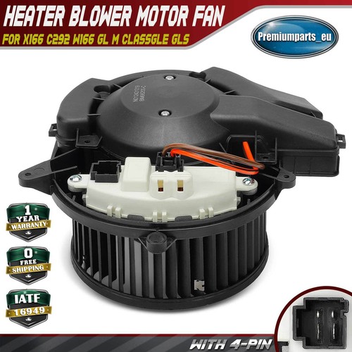 Heater blower motor fan - motor,
