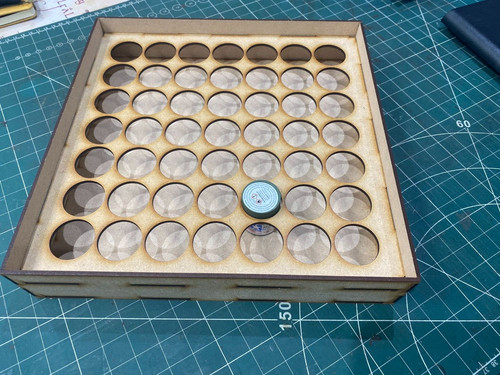 Paint storage tray holds - paint,