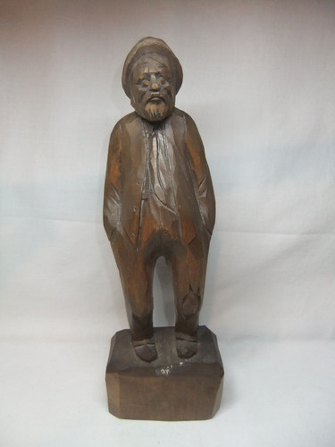 Hand carved wood - wood, figure
