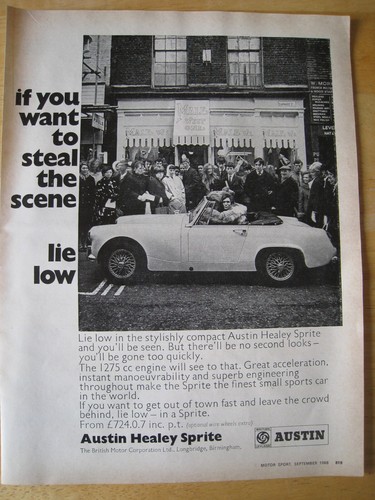 Austin healey sprite carnaby - austin,