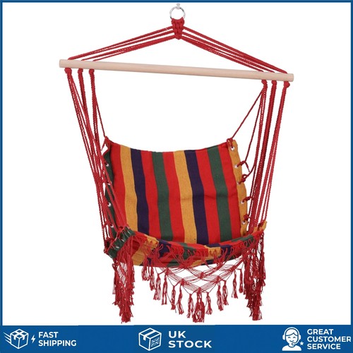 Vibrant striped hammock chair - striped,