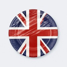 Union Jack Paper Plates 9" –