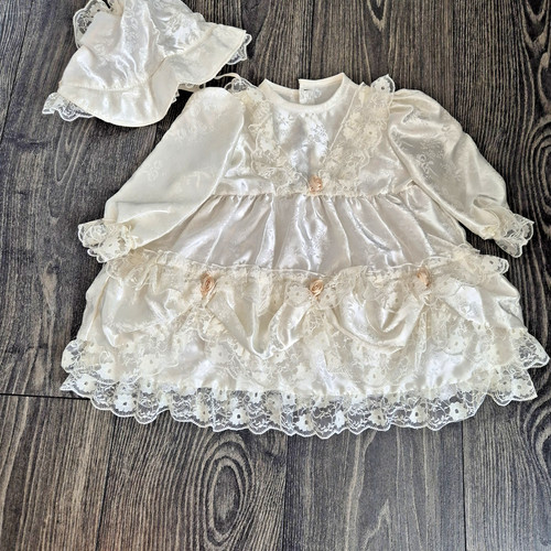 Vintage baby christening dress - baby,