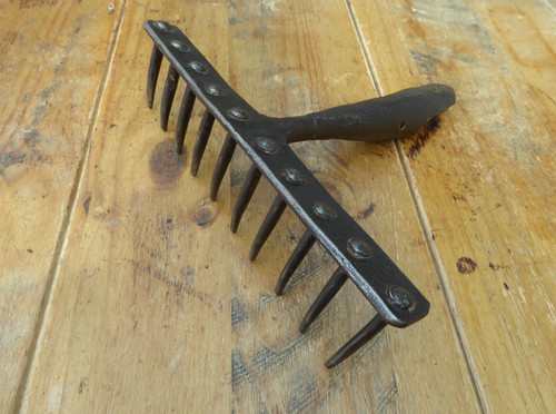 Vintage rake head garden - head,,