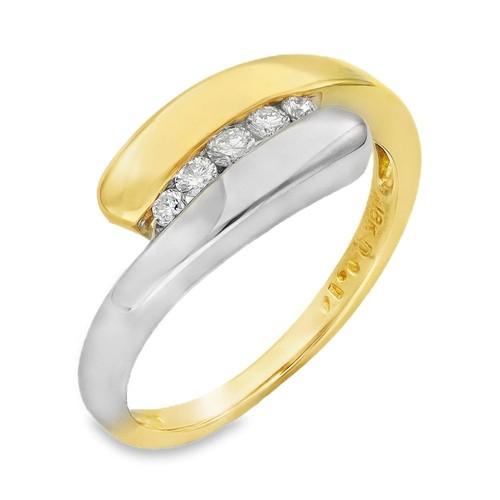 18ct yellow white gold - 18ct,