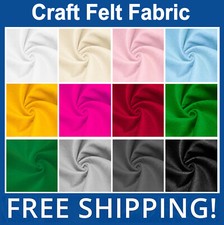 Solid Acrylic Craft Felt