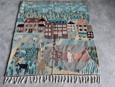 Handmade Large Kashmir Wool Himalayas Indian Wall Hanging Tapestry Rug