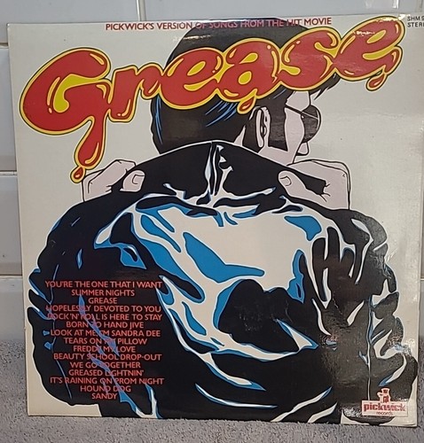Grease record pickwick - grease, record,