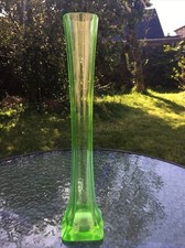 Art Deco dayglow Glass Lilly