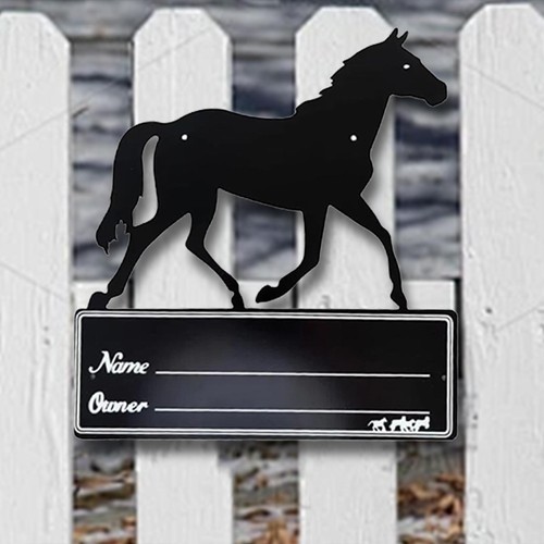 Horse stall name - horse,