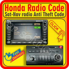 Honda CODE RADIO 2008 2009