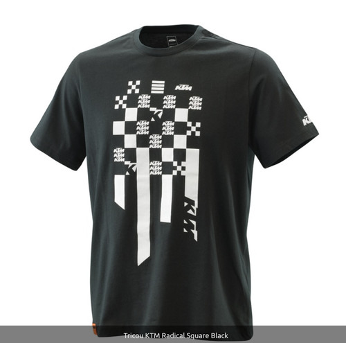Ktm radical square tee black - square,