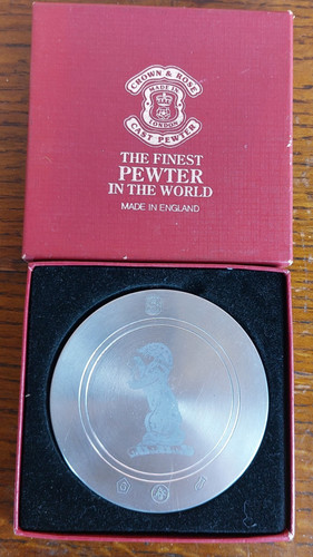 Crown rose pewter - &,