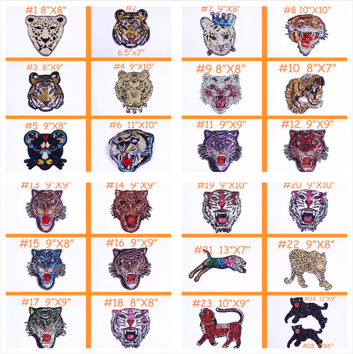 Tiger patches - tiger, patch