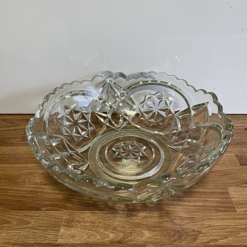 Glass fruit sweets bowl - fruit,