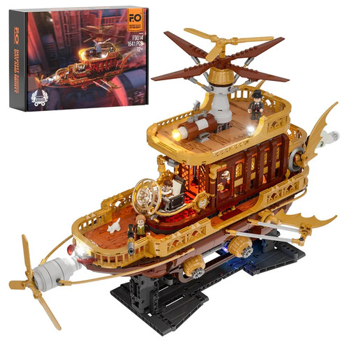 Funwhole steampunk airship - funwhole,