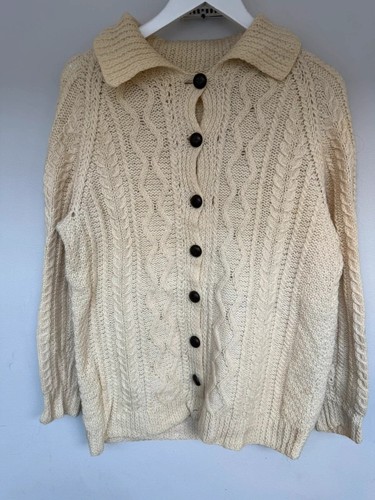 Ladies vintage aran - vintage, cardigan