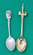 Agawa Canyon  & Toronto Canada Souvenir Teaspoons