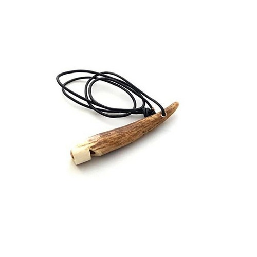 Stag antler horn - horn, whistle