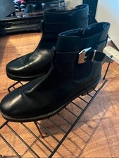 River Island Black Leather
