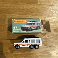 Matchbox Superfast 75 Carmichael Rescue Vehicle 57 with original box 