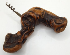 Vintage Corkscrew with Grape