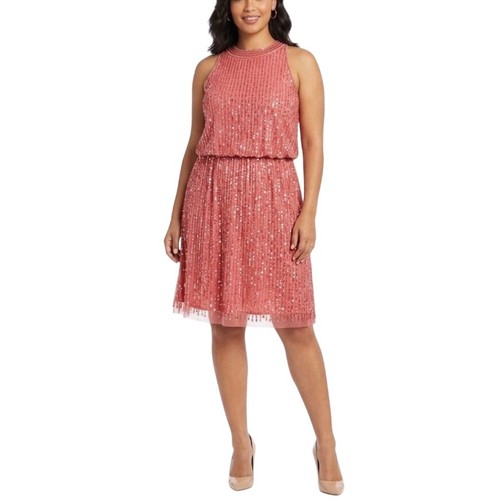 Adrianna papell coral pink - papell,