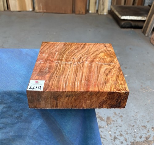 Olivewood 8x8x2 exotic - 1, 8x8x2”