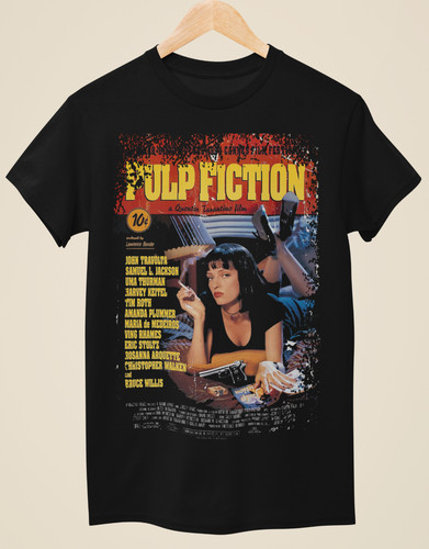 Pulp fiction movie poster - fiction,