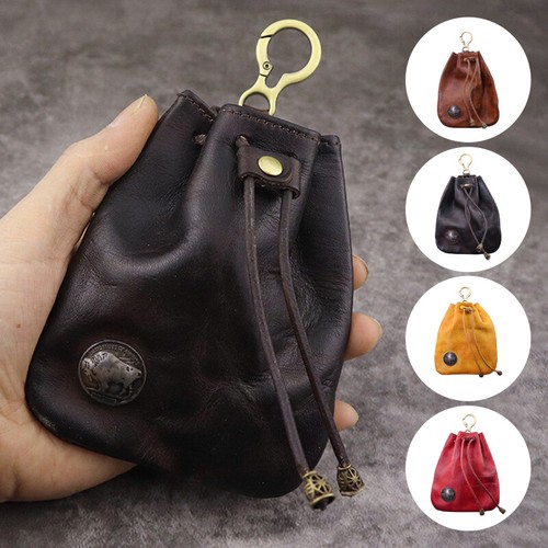Vintage real leather coin - vintage,