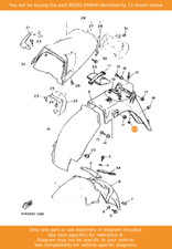 YAMAHA Washer, Plate