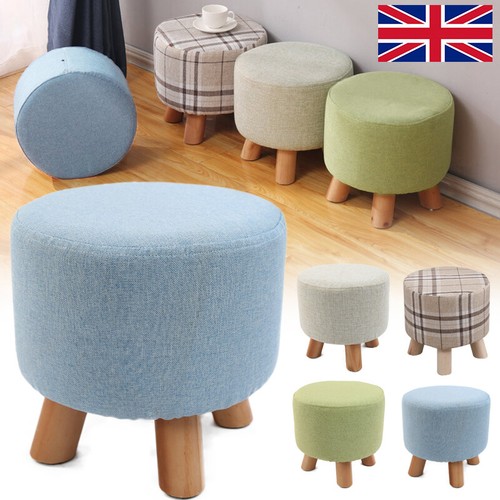 Wooden sofa stool ottoman - wooden,