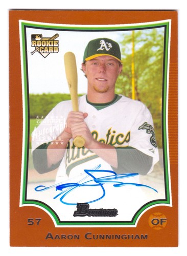 2009 bowman aaron cunningham - aaron,