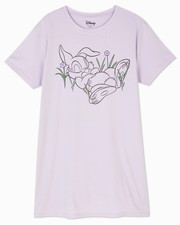 Ladies lilac nightshirt disney - ladies,