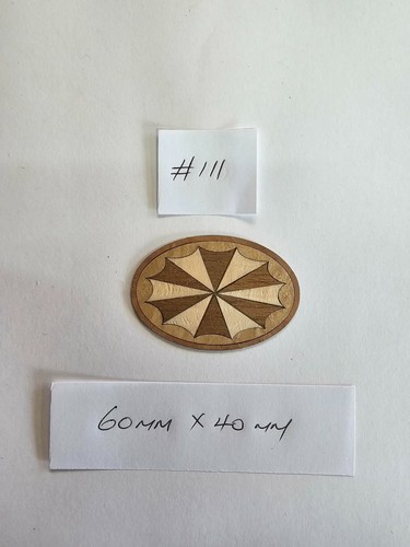 Marquetry veneer inlay - inlay,