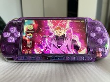 Sony PSP 3000 Transparent  Purple 128gb
