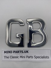 Classic Mini GB Letter Badge