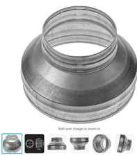 Metal Reducer 80mm to 100mm