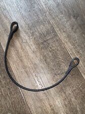 Black Pony Sized Plain Leather Browband