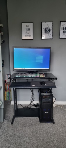 Custom gaming desktop setup - custom,