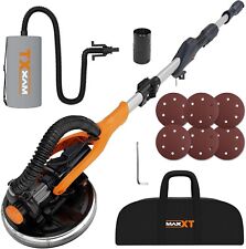 MAXXT Electric Foldable Drywall Sander,LEDlight,telescopic handle,variable speed