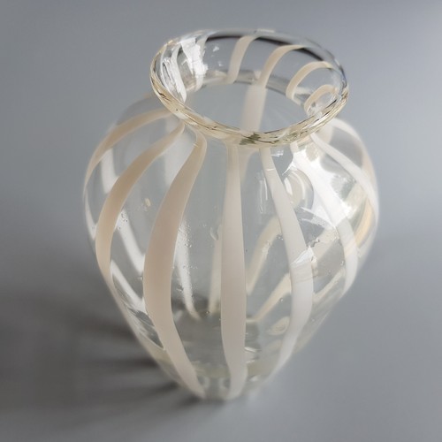 Italy art glass vase 12cm - italy,