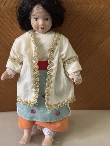 Vintage asian style - asian, doll