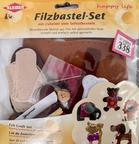 New happy life felt craft - new,