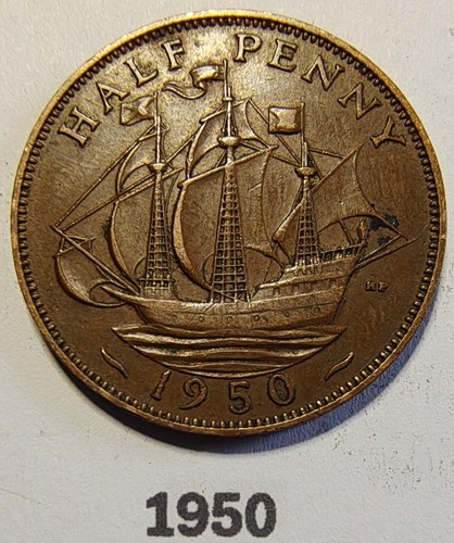 1950 king george half - george, vi