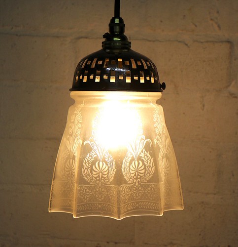Ceiling light antique - an, fine