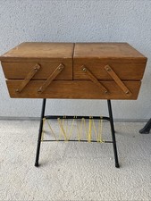 Vintage Sewing Box Cabinet On