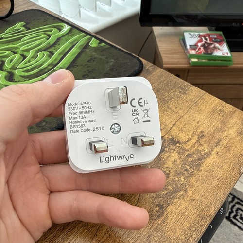 Lightwave smart plug - plug-in, (model