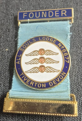 Masonic founders jewel - masonic,