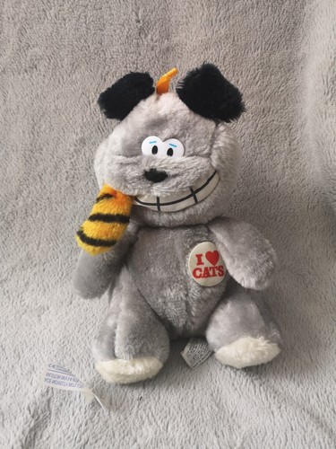 Garfield plush dog - garfield, cat
